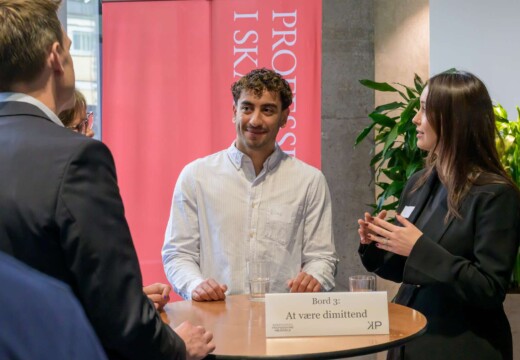 Billede fra skatteministerens besøg på Københavns Professionshøjskole
