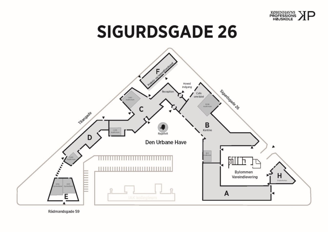 Kort over Sigurdsgade