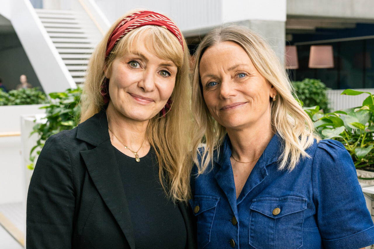 Portrætfoto af Crisstina Munck og Anja Marschall