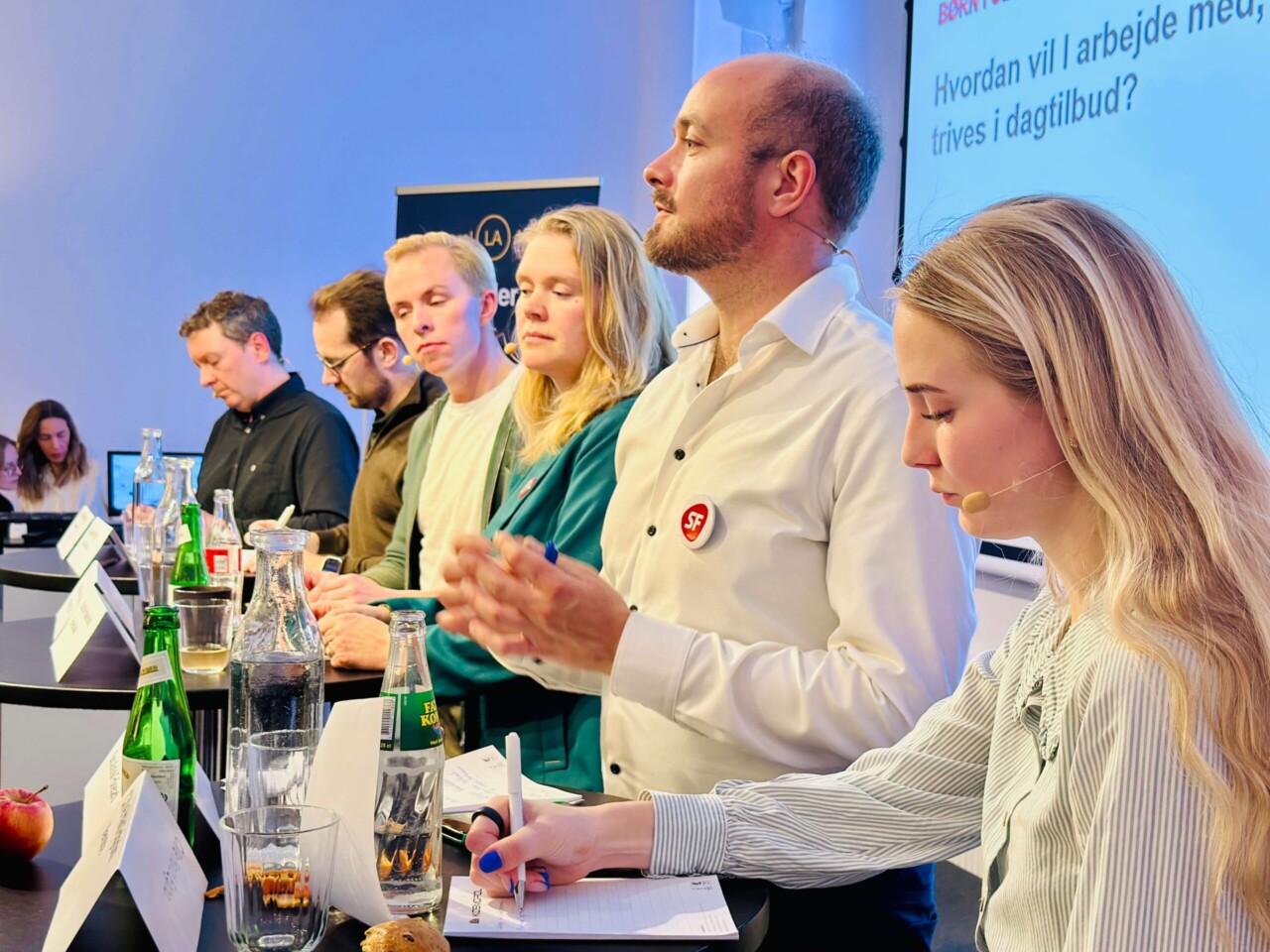 Panelet bestod af KV25-kandidater i Københavns Kommune, der alle har dagtilbud som en mærkesag.