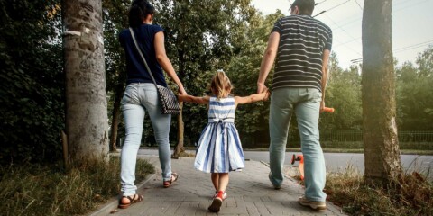 Forældre med datter