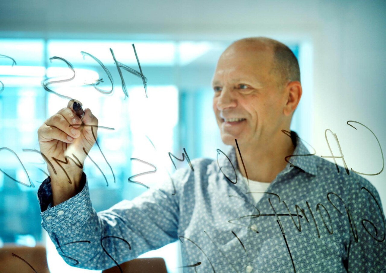 Morten Professor tegner