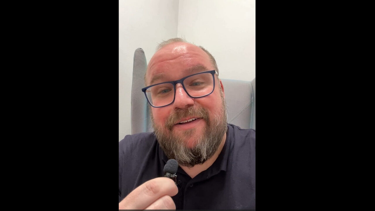 Video med Martin Hauerberg Olsen, 1 minuts faglighed, ordblindhed